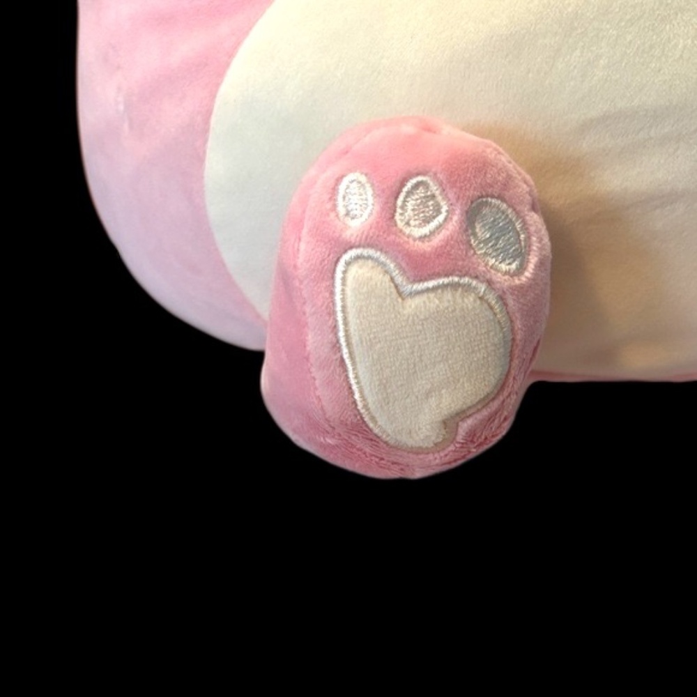 NWT- Zyan, The Pink Bigfoot Squishmallow Squish-doo, 14 inch Plush Toy - Picture 14 of 15